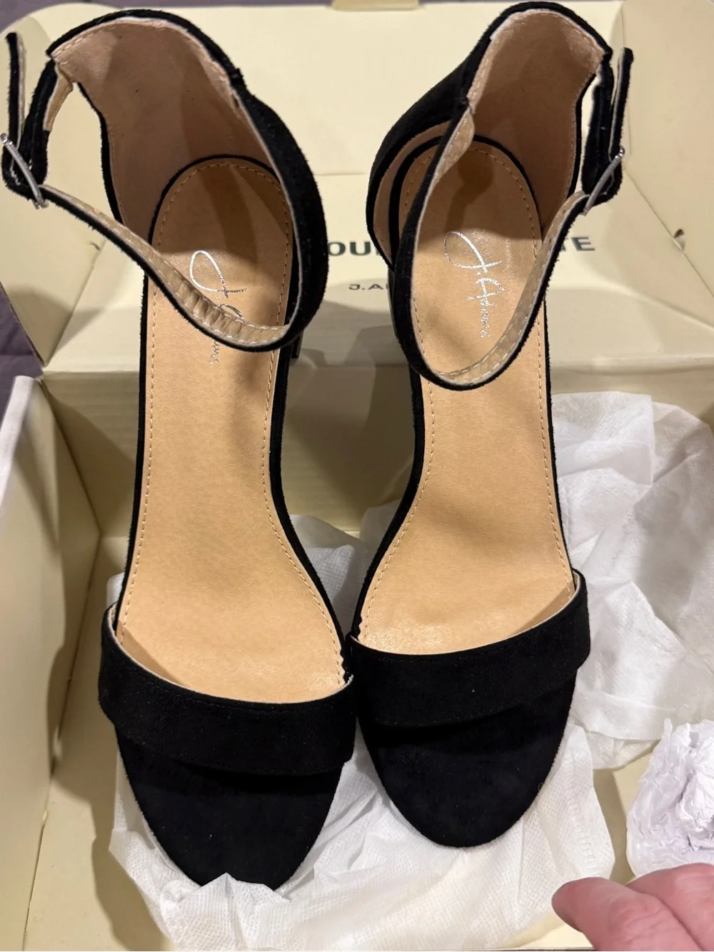 J. Adams elegant black